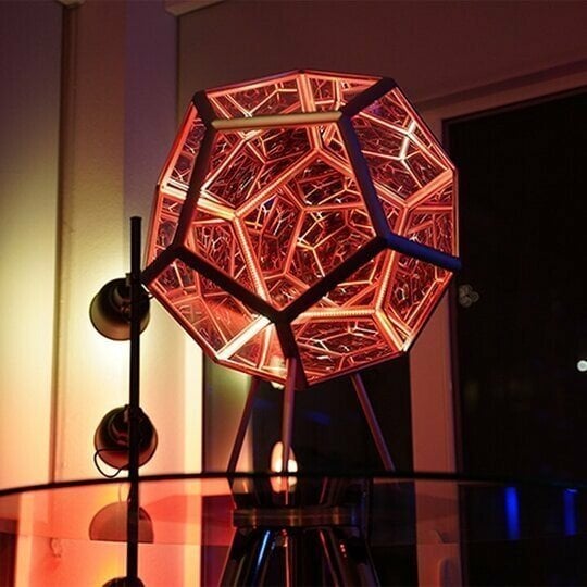 (🎁2024 Hot Sale🎁 49% Off🎁)Infinite Dodecahedron Color Art Light