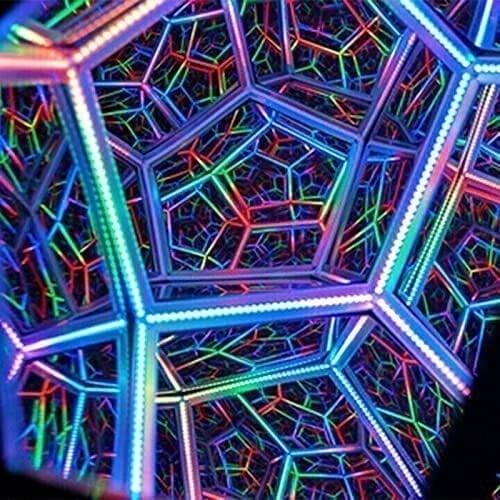 (🎁2024 Hot Sale🎁 49% Off🎁)Infinite Dodecahedron Color Art Light