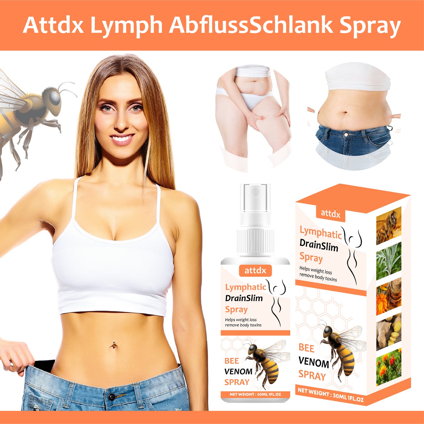 Lymph AbflussSchlank Spray
