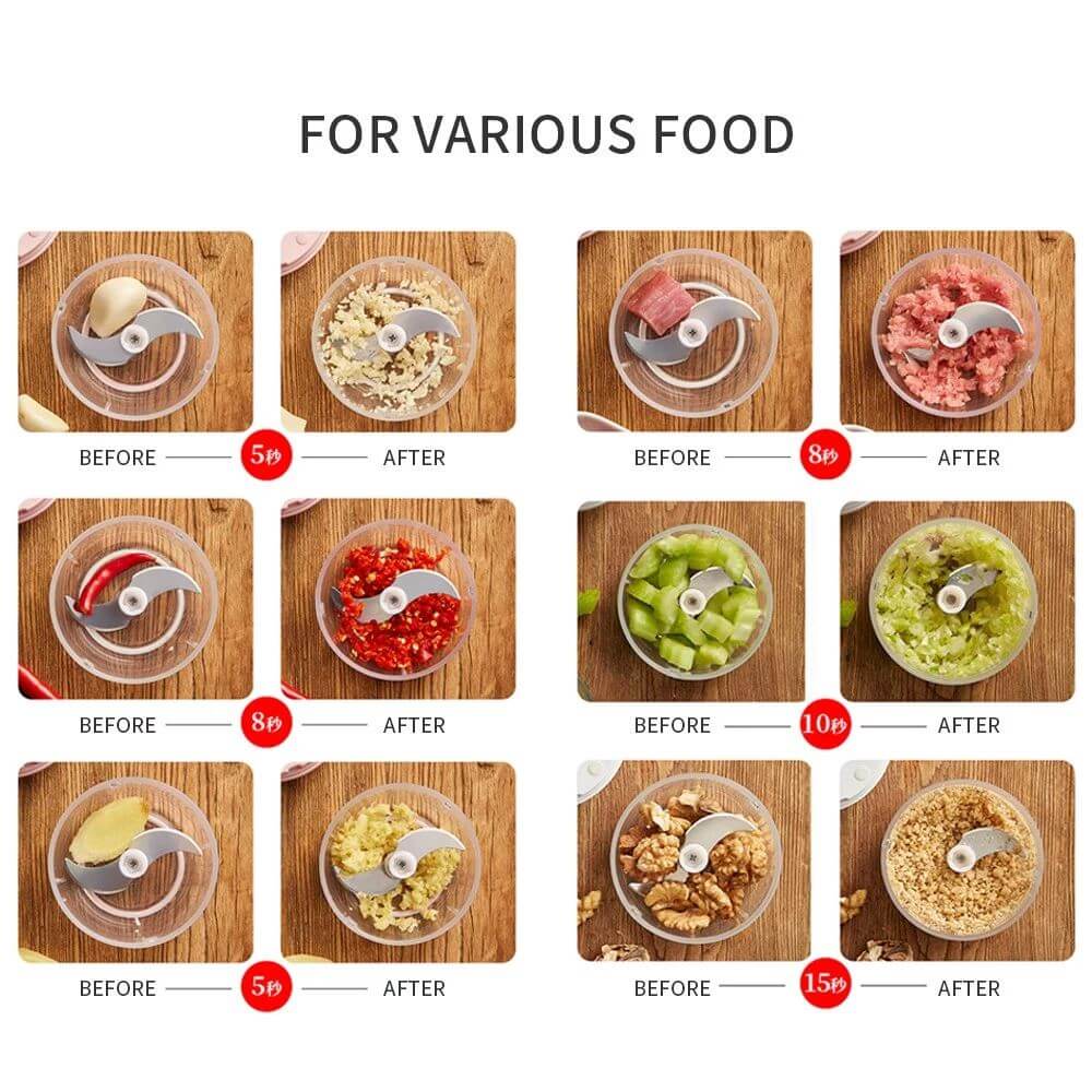 (🎁2024 Hot Sale🎁 49% Off🎁)Wireless Food Chopper🔥